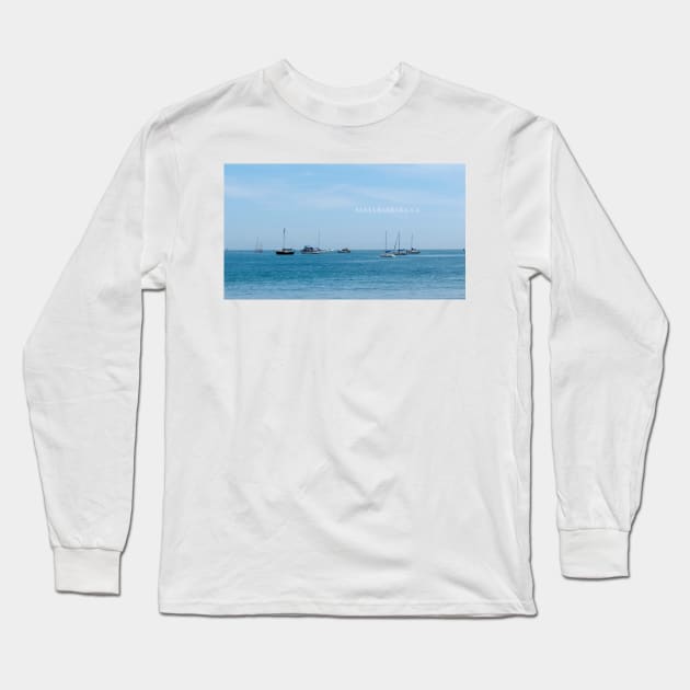 Santa Barbara, California Long Sleeve T-Shirt by supernova23